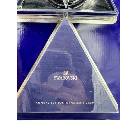 NWT Swarovski 2020 Annual Edition Christmas Ornament Crystal Snowflake In Box - Picture 3 of 5